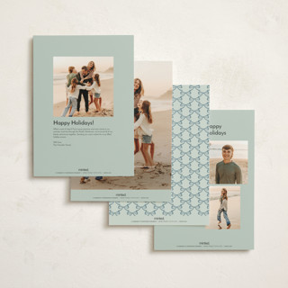 This is a mint holiday photo cards with standard by Sherley Ferreira called new home for the holidays! printing on signature in grand