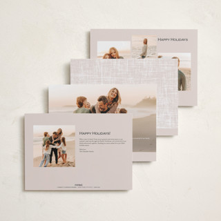 This is a cotton holiday photo cards with standard by chocomocacino called thiples printing on signature in grand