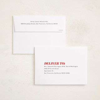 This is a candy cane holiday photo cards with standard by Emily Sabol Goss called cheery printing on signature in grand