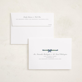 This is a blue jay holiday photo cards with standard by Creo Study called christmas maximalism printing on signature in grand