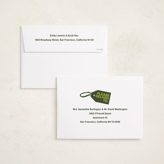 This is a citron holiday photo cards with standard by Inkblot Design called angled printing on recycled smooth signature in grand