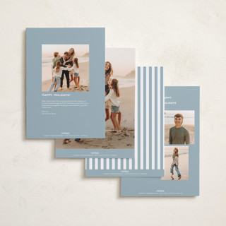 This is a sky holiday photo cards with standard by Annie Shapiro called heath printing on signature in grand