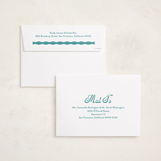 This is a deep sea holiday photo cards with standard by Megan Davis called saltillo printing on recycled smooth signature in grand