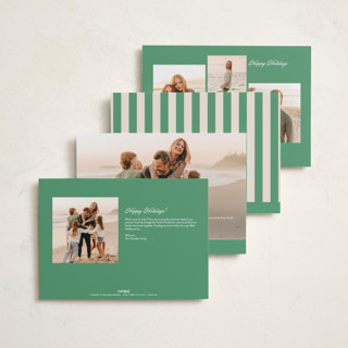 This is a lime holiday photo cards with standard by Carolyn MacLaren called having fun printing on signature in grand