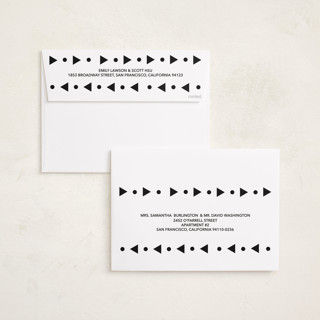 This is a tuxedo holiday photo cards with standard by Brook Metts called simple & sweet new year printing on recycled smooth signature in grand