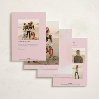 This is a winter sunrise holiday photo cards with standard by Petra Kern called the tree printing on signature in grand