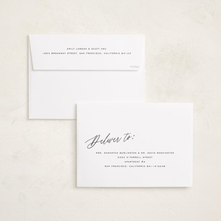 This is a penguin holiday photo cards with standard by Michelle Taylor called scattered gallery printing on recycled smooth signature in grand