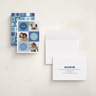 This is a lagoon holiday photo cards with standard by Kelly Watkins called colorful printing on recycled smooth signature in grand