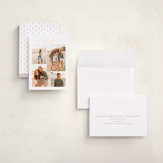 This is a snow holiday photo cards with standard by chocomocacino called xerotiri printing on recycled smooth signature in grand