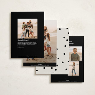 This is a crêpe holiday photo cards with standard by Olivia Williams called best year printing on recycled smooth signature in grand