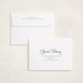 This is a balsam holiday photo cards with standard by Jessica Williams called peppermint twist printing on recycled smooth signature in grand