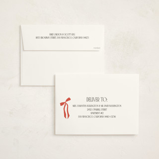 This is a buttercream holiday photo cards with standard by Maja Cunningham called snowglobe printing on signature in grand