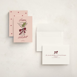 This is a mulled wine holiday photo cards with standard by Helena Vitto called cin cin! printing on signature in grand