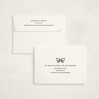 This is a spice holiday photo cards with standard by Leah Bisch called gingham ribbon printing on signature in grand