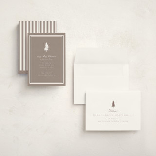 This is a cocoa holiday photo cards with standard by Sara Hicks Malone called holiday move printing on signature in grand