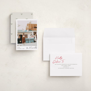 This is a snow holiday photo cards with standard by Jackie Crawford called scripted penmanship frame printing on signature in grand