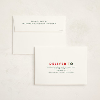 This is a morning mist holiday photo cards with standard by Julie Murray called new place printing on signature in grand