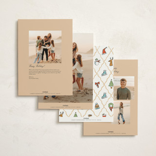 This is a almond holiday photo cards with standard by chocomocacino called glögi printing on signature in grand