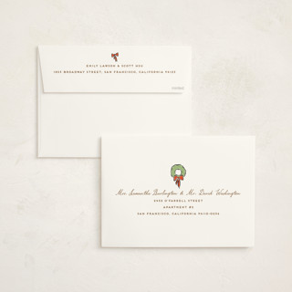 This is a almond holiday photo cards with standard by chocomocacino called glögi printing on signature in grand