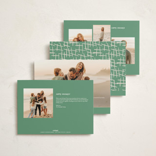 This is a frozen holiday photo cards with standard by Inkblot Design called polar express printing on signature in grand