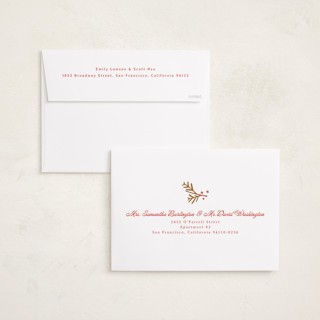 This is a snowy holiday photo cards with standard by Ellis called calligraphic printing on recycled smooth signature in grand