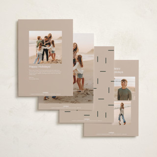 This is a evergreen holiday photo cards with standard by Kelly Watkins called major printing on signature in grand