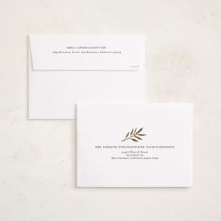 This is a vanilla holiday photo cards with standard by Lindsay Megahed called festive five printing on signature in grand