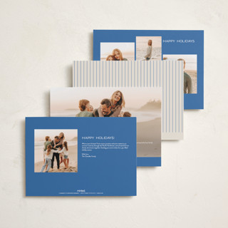 This is a eggnog holiday photo cards with standard by Jenna Holcomb called moments printing on recycled smooth signature in grand