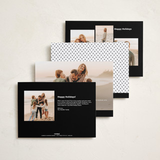 This is a snowball holiday photo cards with standard by Jessica Williams called statement year printing on recycled smooth signature in grand