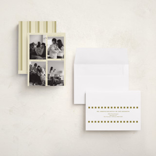 This is a sunshine holiday photo cards with standard by Maja Cunningham called life in film printing on signature in grand