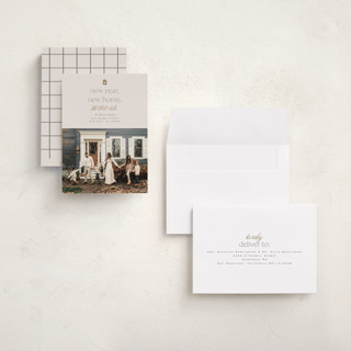 This is a toffee holiday photo cards with standard by Everett Paper Goods called new but same printing on recycled smooth signature in grand