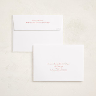 This is a cardinal holiday photo cards with standard by Beth Vassalo called holiday handwritten printing on recycled smooth signature in grand