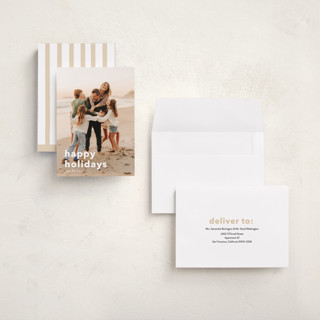 This is a cotton holiday photo cards with standard by Angela Thompson called holiday fun! printing on signature in grand