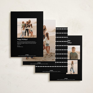 This is a oatmilk holiday photo cards with standard by Carolyn MacLaren called vintage feeling printing on recycled smooth signature in grand