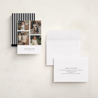 This is a classic holiday photo cards with standard by Kelly Schmidt called four printing on recycled smooth signature in grand