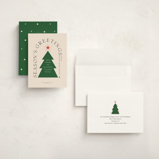This is a forest holiday photo cards with standard by Zove Ahhh called joyfully printing on signature in grand