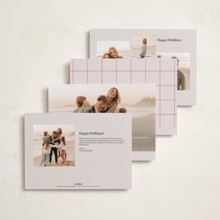 This is a winter sky holiday photo cards with standard by Owl and Toad called highlighter printing on recycled smooth signature in grand