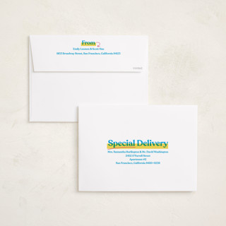 This is a winter sky holiday photo cards with standard by Owl and Toad called highlighter printing on recycled smooth signature in grand