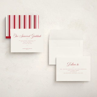 This is a santa suit holiday photo cards with standard by Blustery August called milano printing on signature in grand