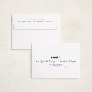 This is a denim holiday photo cards with standard by Karen Glenn called new year win printing on recycled smooth signature in grand