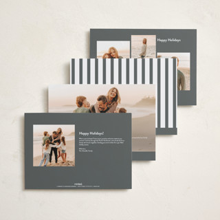This is a snow holiday photo cards with standard by Carolyn MacLaren called perfectly simple printing on recycled smooth signature in grand