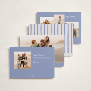 This is a ocean holiday photo cards with standard by Pink House Press called tis the sea sun printing on recycled smooth signature in grand