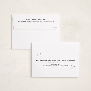 This is a snow holiday photo cards with standard by Amanda Stuff called typewriter printing on signature in grand