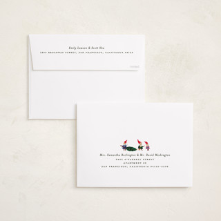 This is a santa holiday photo cards with standard by Julie Murray called north pole party printing on recycled smooth signature in grand
