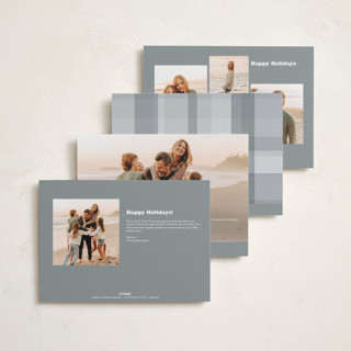 This is a snowflake holiday photo cards with standard by Hudson meet Rose called sometime printing on recycled smooth signature in grand