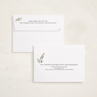 This is a eggnog holiday photo cards with standard by Thomas Ward called teaberry stained glass printing on recycled smooth signature in grand