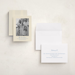 This is a eggnog holiday photo cards with standard by Baumbirdy called resolutions printing on signature in grand