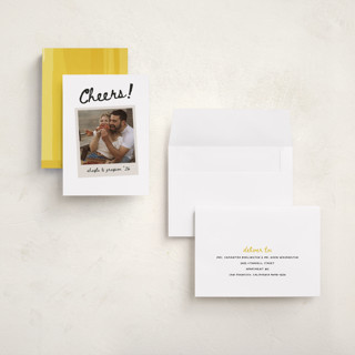 This is a powder holiday photo cards with standard by Kamala Nahas called snapshot printing on signature in grand