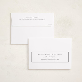 This is a snow holiday photo cards with standard by Nicole Walsh called minimalist frame printing on recycled smooth signature in grand