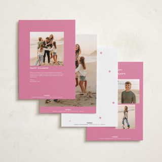 This is a gumdrop holiday photo cards with standard by Megan Davis called bowery printing on recycled smooth signature in grand